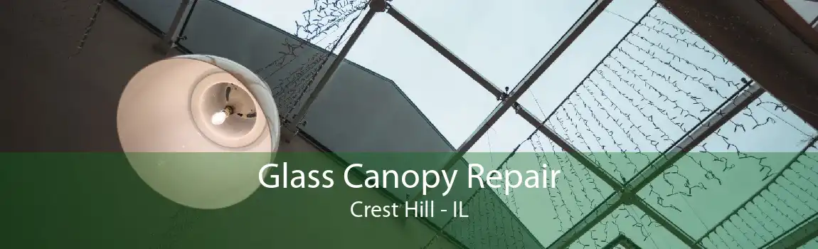 Glass Canopy Repair Crest Hill - IL