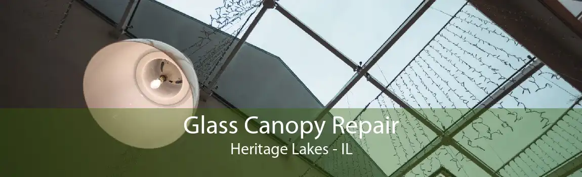 Glass Canopy Repair Heritage Lakes - IL