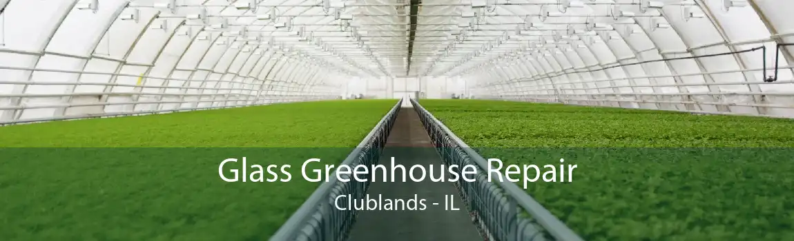 Glass Greenhouse Repair Clublands - IL