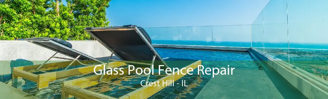 Glass Pool Fence Repair Crest Hill - IL