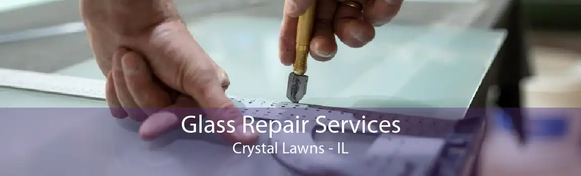 Glass Repair Services Crystal Lawns - IL