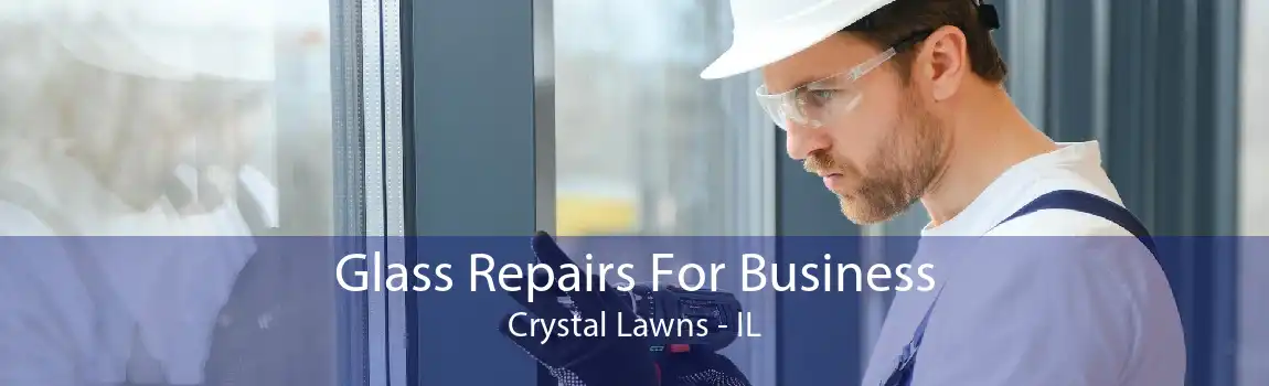 Glass Repairs For Business Crystal Lawns - IL