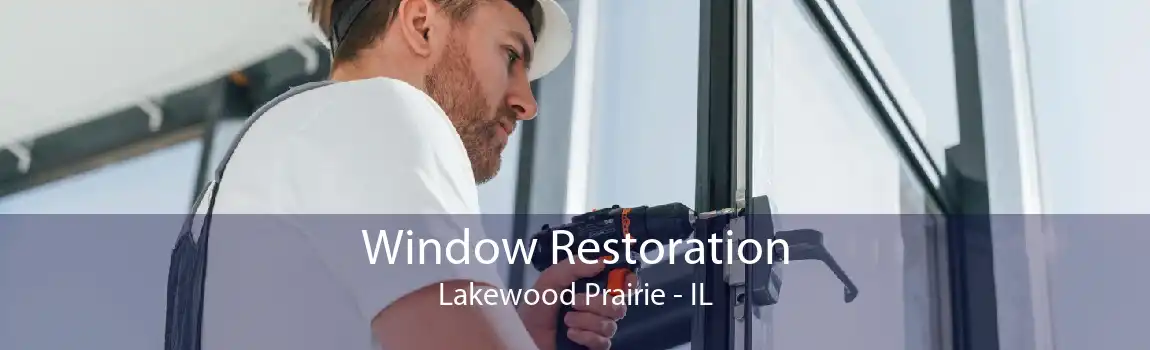 Window Restoration Lakewood Prairie - IL