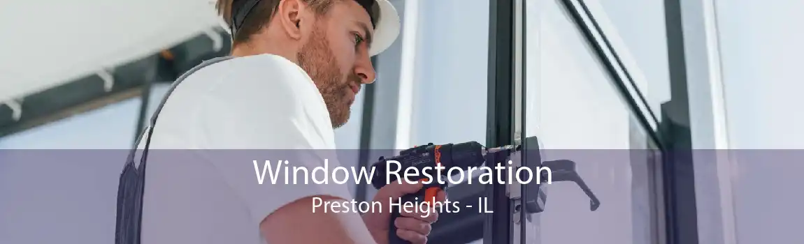 Window Restoration Preston Heights - IL