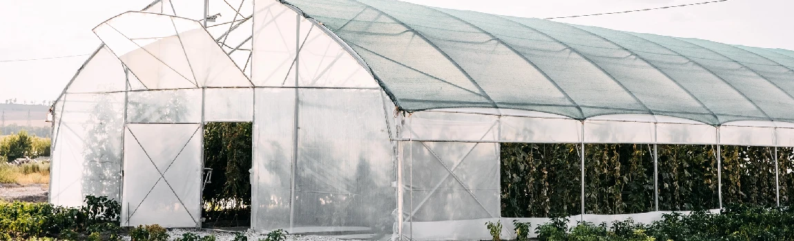 Safe And Reliable Glass Greenhouse in Joliet, Illinois